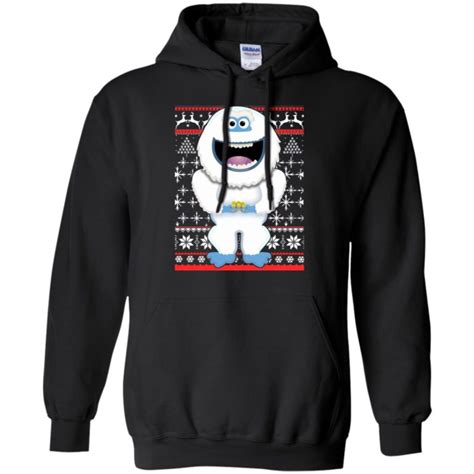 Abominable Snowman Christmas Sweater Shirt Hoodie Long Sleeve
