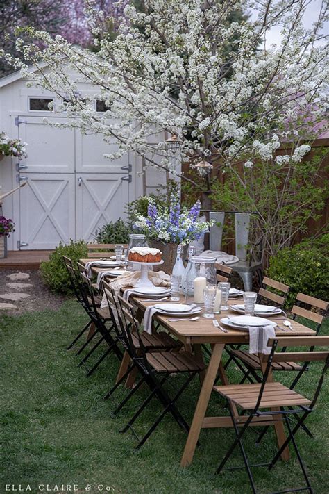 14 Summer Tablescape Ideas For Outdoor Entertaining Ella Claire And Co