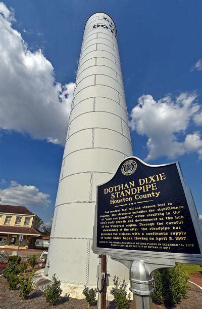 Still Standing Dixie Standpipe Water Tower Earns Historical Marker