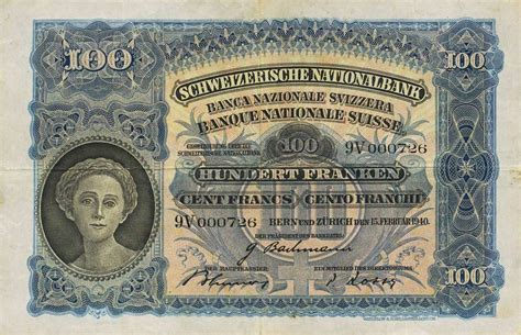 Brick 1000 banknote 2 bolivares soberanos venezuela unc mil billetes sellados. RealBanknotes.com > Switzerland p35m: 100 Franken from 1940