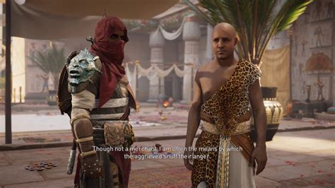 Assassin S Creed Origins PART 012 Meet Menehet Priest At The Temple