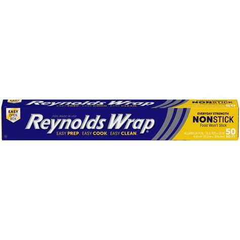 Reynolds Wrap 50 Non Stick Aluminum Foil 00f20065 Blains Farm And Fleet