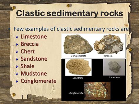 Ejemplos De Rocas Sedimentarias