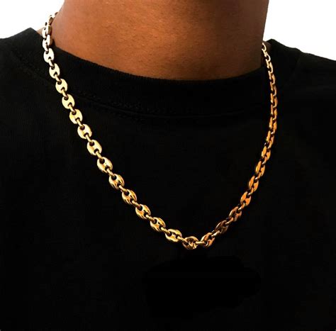 Gold Chain 14k Gold Gucci Link Chain Necklace Grailed