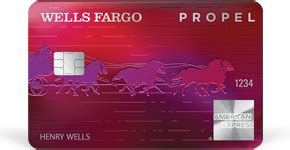 Maybe you would like to learn more about one of these? Wells Fargo Propel American Express® Card - Wells Fargo