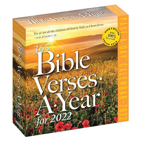 2022 365 Bible Verses Calendar Bas Bleu