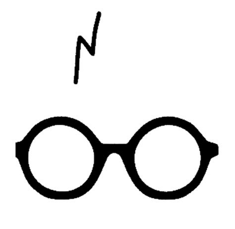 Free Svg Free Clipart Harry Potter Glasses Svg 2638 Dxf Include