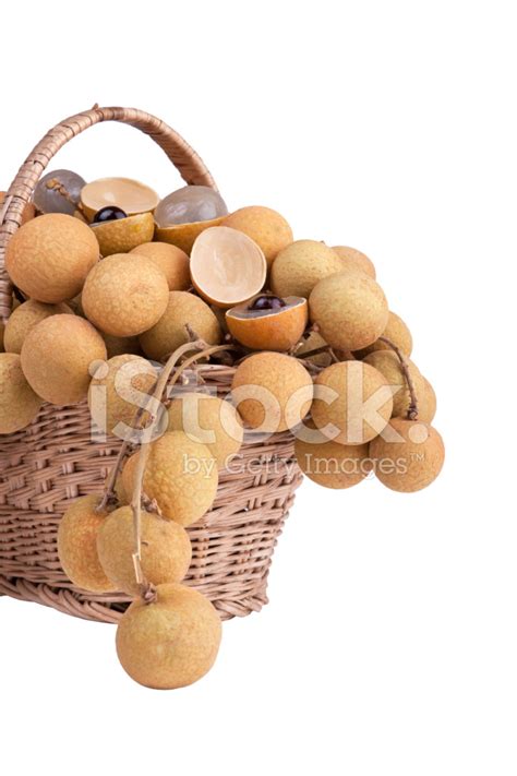 Longan In The Shopping Basket Stock Photo Royalty Free Freeimages