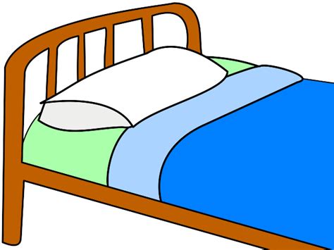 Pillow And Bed Clipart Clipart Best