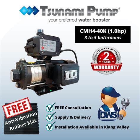 Find great deals on ebay for tsunami pump. Tsunami CMH4-40K Water Pump (1.0HP) - Best Price Malaysia