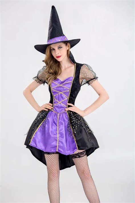 Witch Costume Halloween Party Witch Costume Women Sexy Swallow Tail