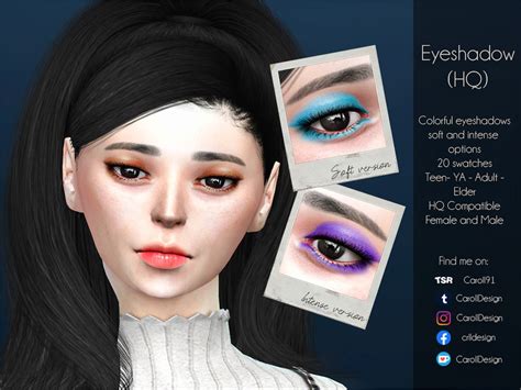 Eyeshadow Hq By Caroll91 At Tsr Sims 4 Updates