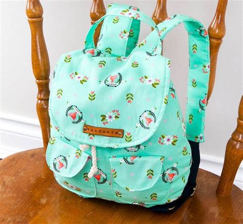 Blake Toddler Backpack Pdf Sewing Pattern Etsy Toddler Backpack