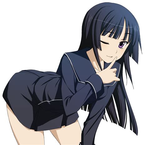 Mio's favorite musical instrument is a bass guitar. anime, Anime Girls, Long Hair, Simple Background, Black ...