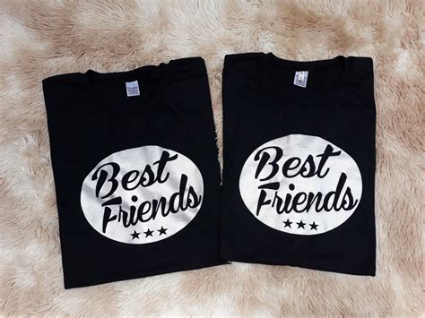 Kit 2 Camisetas Best Friends Elo7 Produtos Especiais