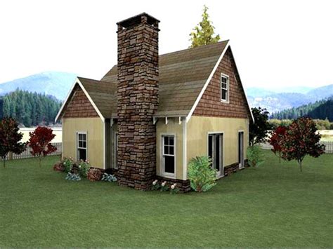 This one is definitely for the teen. Small Cottage Design | Small Cottage House Plan with Loft
