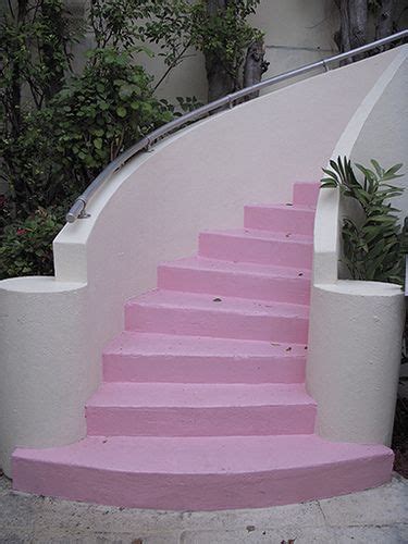 Dc2905 Pink Stairs Palm Beach ©2010 Stairs Pink Stairways