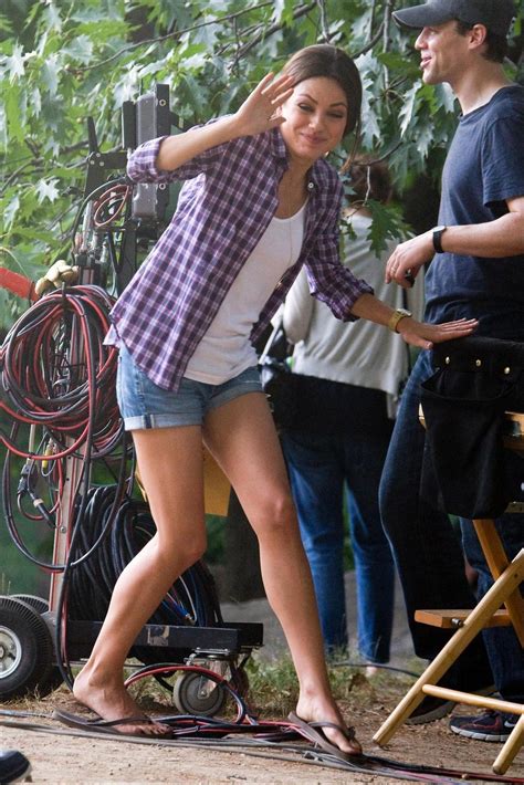 Mila Kunis Behind The Scenes In Friends With Benefits In Mila Kunis Beautiful Actresses