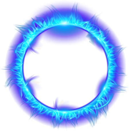 Blue Fire Circle Png Images And Photos Finder