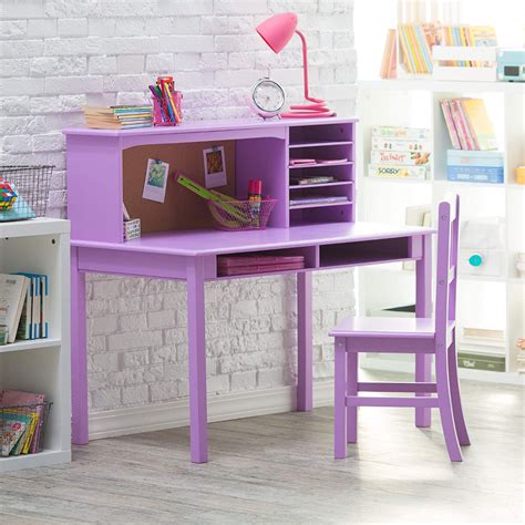 Still, a hole at the back of the desk for cable management helps you to keep the desk organised and tidy at all times. AmazonSmile: Guidecraft Children's Media Desk and Chair ...