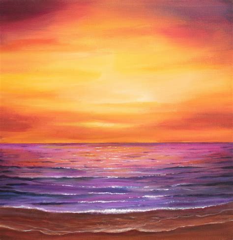 Ocean Sunset The Wallington Gallery