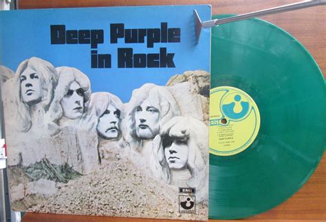 Lp Deep Purple Deep Purple In Rock 1978 Green
