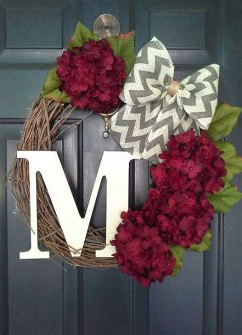 The most common wreaths for front door fall material is burlap. 01 Easy Spring Wreaths For Front Door Decor Ideas in 2020 ...