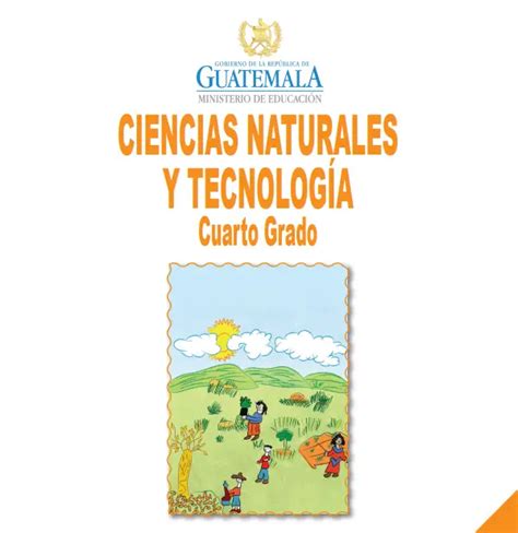Libro Ciencias Naturales Y Tecnología Cuarto Grado Primaria 2023