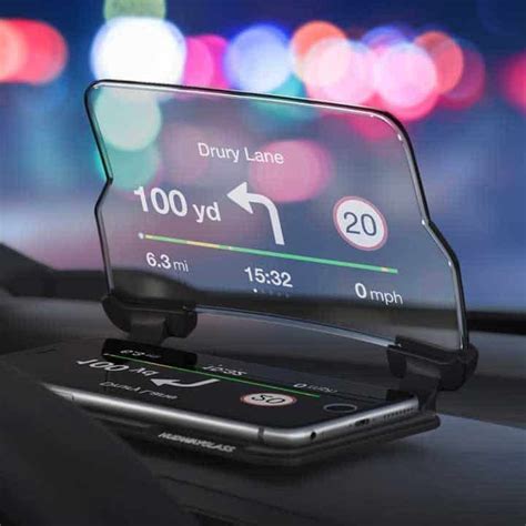 Hudway Glass Head Up Display Wicked Gadgetry