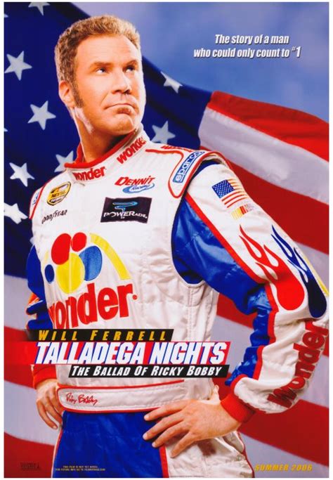 The man on four wheels is one of the best drivers in nascar history. Talladega Nights: The Ballad of Ricky Bobby Movie Posters ...