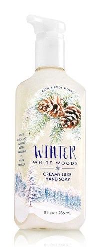Winter White Woods Creamy Hand Soap 236 Ml Bath And Body Works 24900