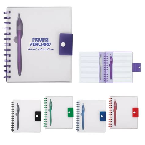 Custom Spiral Notebook With Dart Pen Notebooks