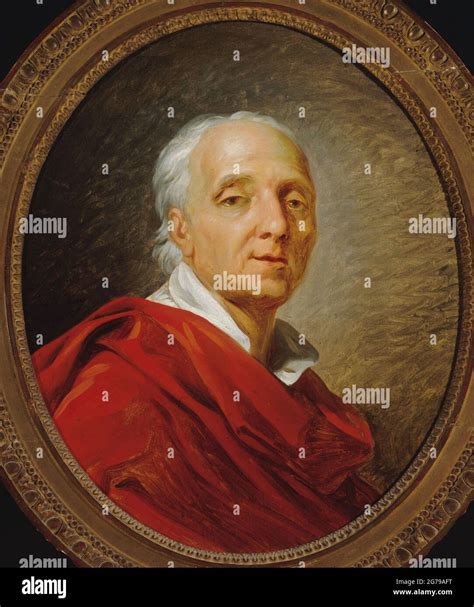 Portrait Of Denis Diderot 1713 1784 Museum Musée Carnavalet Paris
