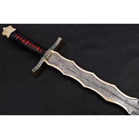 Damascus Sword 1052 Black Forge Knives Touch Of Modern