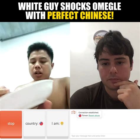 This Was Hilarious 😂 White Guy Shocks Strangers With Perfect Chinese In Omegle By