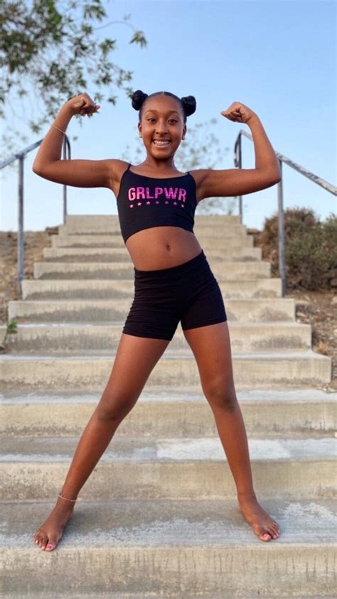 Seamless Girl Power Dance Sports Bra For Girls Hashtag Etsy