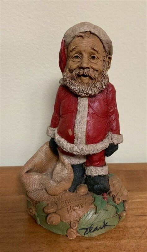 1995 Tom Clark Santas Home Gnome Figure Signature Artist Signed
