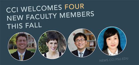 cci welcomes new faculty news and events