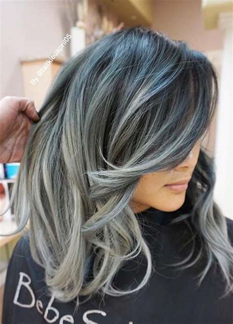107 Striking Silver Hairstyles For Sophisticated Women Blending Gray