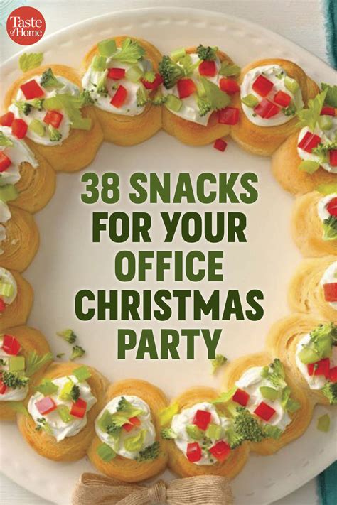 Delicious Snacks To Elevate Your Office Christmas Party