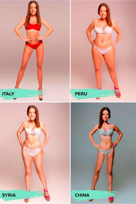 The vulva and labia form the entrance, and the cervixof the uterus protrudes into the vagina, forming the interior end. What The 'Ideal' Woman's Body Looks Like In 18 Countries ...