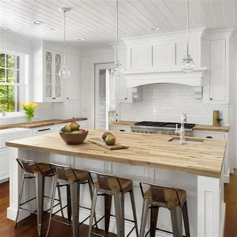 Butcher Block Countertops And Surfaces Kitchen Counters