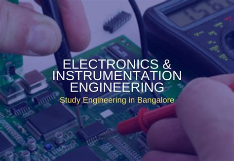 Job Opportunities For Electronics And Instrumentation Engineering Job