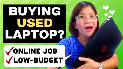 Buying Second Hand Laptop Tips For Buying Used Laptop Youtube