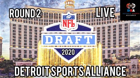 Nfl Draft Live Stream Rounds 2 And 3 With The Dsa Youtube