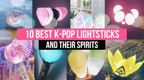 10 Best Lightsticks Of Kpop And Their Meanings Part 1 Youtube