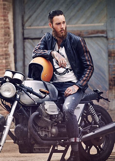 Leather Biker Jacket Man Mango Man United Kingdom Motorcycle