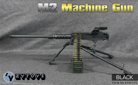 16 Browning M2 Machine Gun Weapon Model Desert Camouflage Zytoys