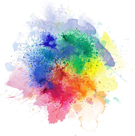 Powder Clipart Watercolor Color Splash Png 1600x1200 Png