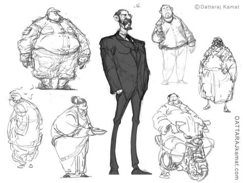 All Old Rough Sketches By Dattaraj On Deviantart Character Design